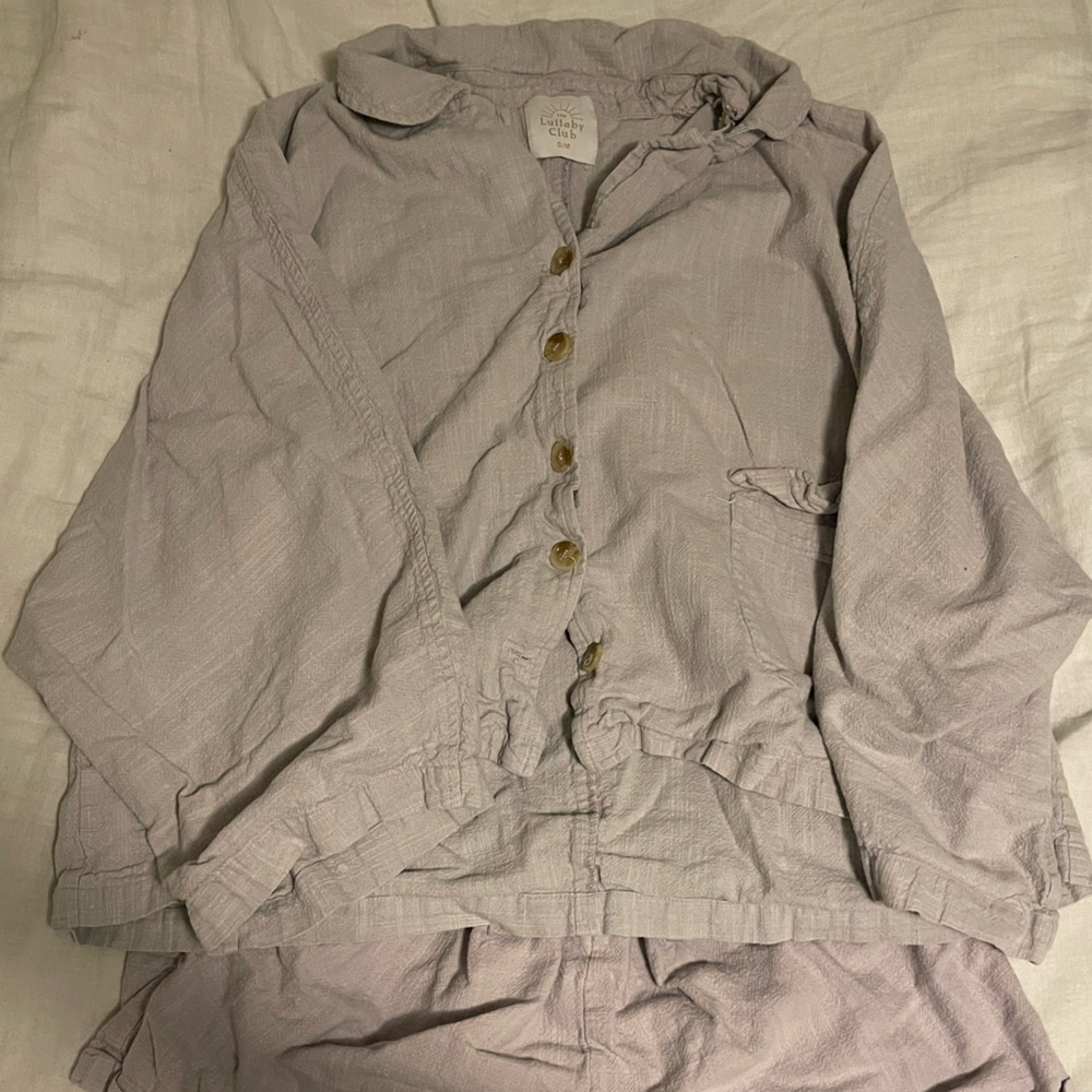 The Lullaby Club Lounge Short Set - Purple/Lilac/Lavender